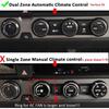 AC knob Cover Trims and AC Vent Inner Rings for Toyota Tacoma Accessories 2016-2023 Interior Air Conditioner Vent Ring Cover Trims Air Conditioner
