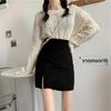 Women's High-Waist A-Line Slit Culottes - Sexy, Casual, Summer-Ready Short Skirt