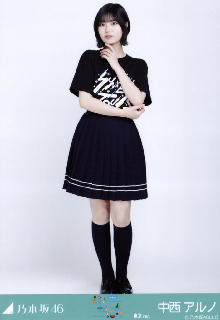 Nogizaka46 Midsummer National Tour 2025 Photo T-shirt Tokyo version 3-piece set by Arno Nakanishi