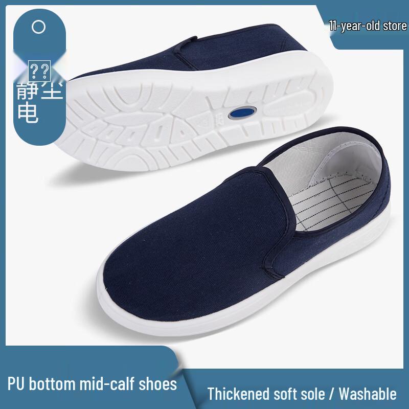 Seagebel Anti-Static Dust-Proof Canvas Work Shoes