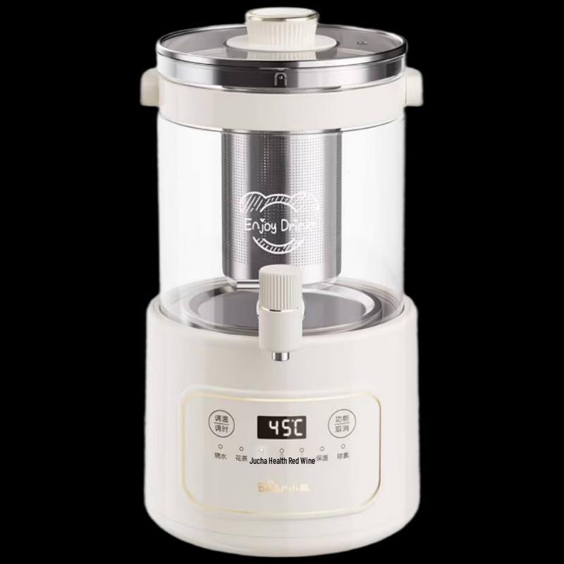 Bear 3L Multi-functional Glass Health Kettle CN plug (adapter included)