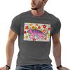Pink Tiger With Flowers TShirt Unisex T Shirts Cotton T Shirt Unisex Luxury Printed T Shirts For Unisex TShirt