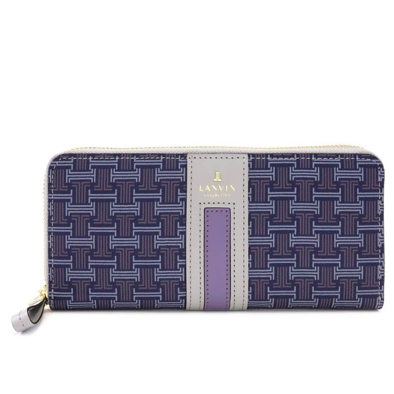 

Кошелек Feria Круглая молния Длинный кошелек 65-6515 Темно-синий Серый