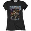 Pantera - Vintage Rider - Ladies Junior Black T-shirt Unisex T-Shirt