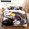 NEW Bleach Academia Anime Duvet Cover Set with Pillow Covers Polyester Teens Kids Bedding Set Full Queen King Size Bed Linen