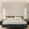 New Modern LED Wall Light 100cm/120cm Sconce Interior Bedroom Black White