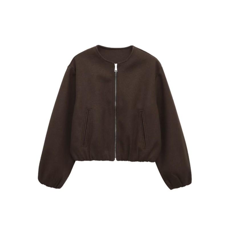 Womens Soft Pilot Jacket Fashion Streetwear