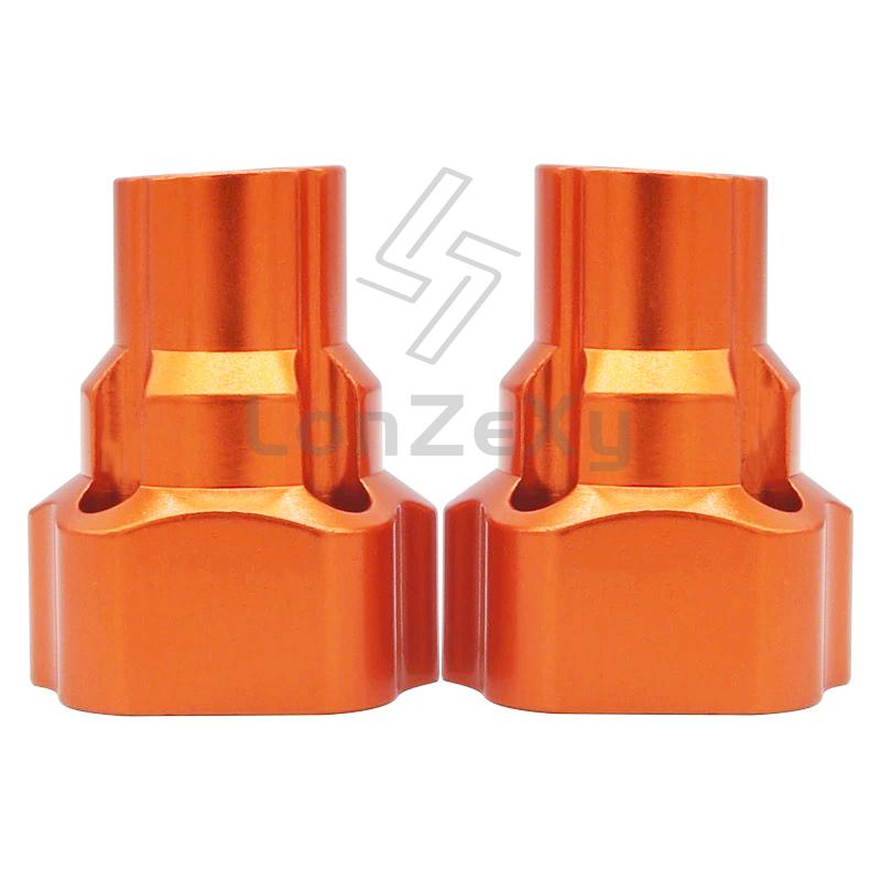 Metal Axle Housing Sleeve Steering Knuckle Links Mid Gearbox Gear Base CVD for RC Car 1/8 Losi LMT Monster Truck Upgrade Parts