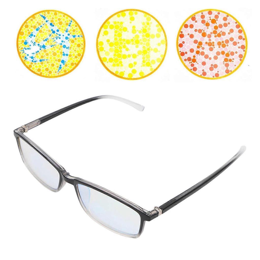 Color Blindness Glasses,Double Sided Coating,Good Transmittance, Color Weakness Glasses