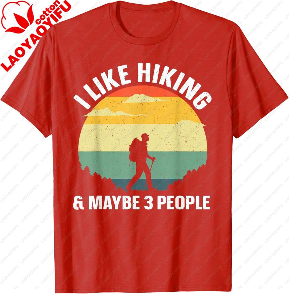 Best Hiking Graphic for Unisex Women Outdoorsy Hiker Hiking TShirt Cotton Vintage Clothes Tops Short Sleeve Camisas Streetwear