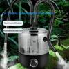 3L Pet Humidifier with Tube Plant Rainforest Reptile Pet Nebulizer Dual Spray Household Air Humidifier