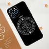 Custodia con Pentagramma Occulto Stregoneria Per iPhone 15 16 14 13 12 11 Pro Max Plus X XR XS Max 12 13 Mini Cover Morbida con Paraurti
