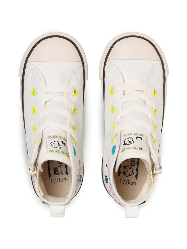 Converse Child All Star N Tamagotchi Z HI Size Cm Kids' Sneakers, White, 21.0