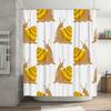 Whimsical Snail Shower Curtain with Fun Cartoon Design Perfect for Bathroom Decor