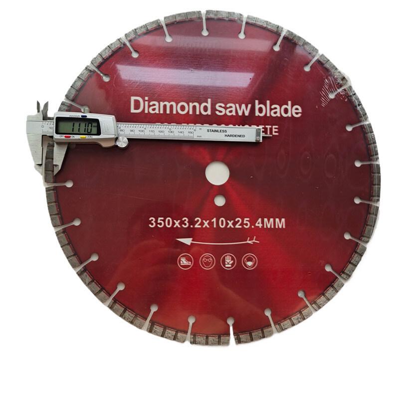 High-Grade Laser-Welded Steel Reinforced Concrete Saw Blade for Efficient Marble and Granite Cutting