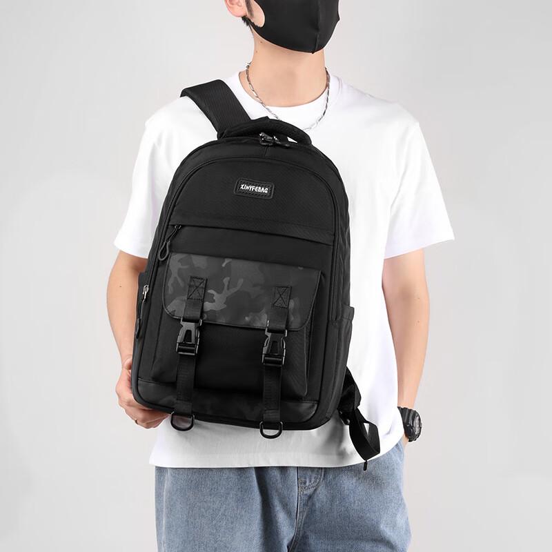 

Li Shen Multi-Compartment Laptop Backpack
