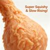 Oversized Fried Chicken Leg Squishy Fluid Ball Malleable Hand Pinch Toy Stress Relief Portable Sensory Fidget Holiday Birthday Gift For Friends Family