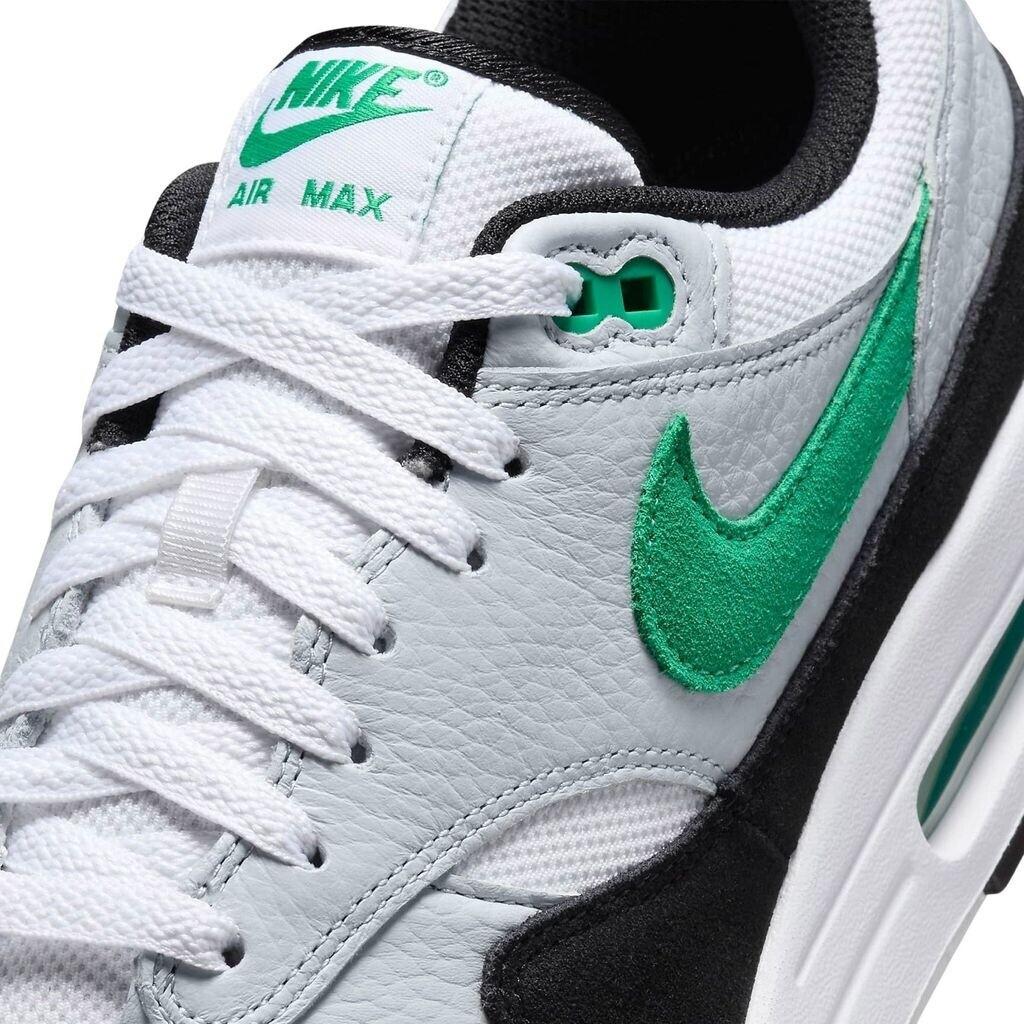 Кроссовки Nike Air Max 1 белый/чистая платина/черный/стадионный зеленый