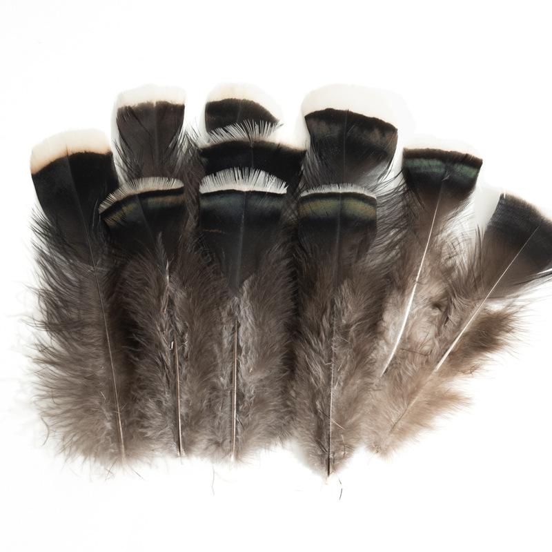 80 Natural Pheasant Feather Decorative Diy Jewelry Hair Accessories Material Cat Stick Toy Accessories