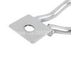 Motorcycle Accessories Saddlebag Brackets 1Pair Side Chrome/Black Steel For Harley Sportster 883 Iron XL883N Dyna Fat bob FXDF