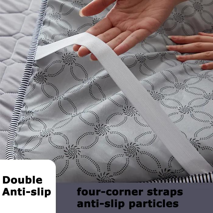 WTEMPO Double-sided Four Seasons Available Foldable High Quality Soft Mattress Thick Bedroom Bed Sheet Tatami Pad School Dormitory Bed Mattress Pad