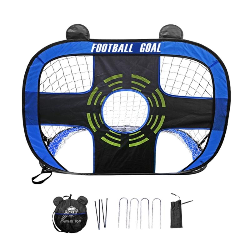 

Collapsing Soccer Goal Net for Backyard Practice Excellent Polyster Fabric and Metal Frame Everyone Epochs синій