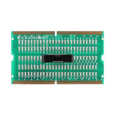 RAM Memory Slot Tester Card PCB Notebook Diagnostic Tester Card for DDR5 Interface Motherboard with LED Indicator