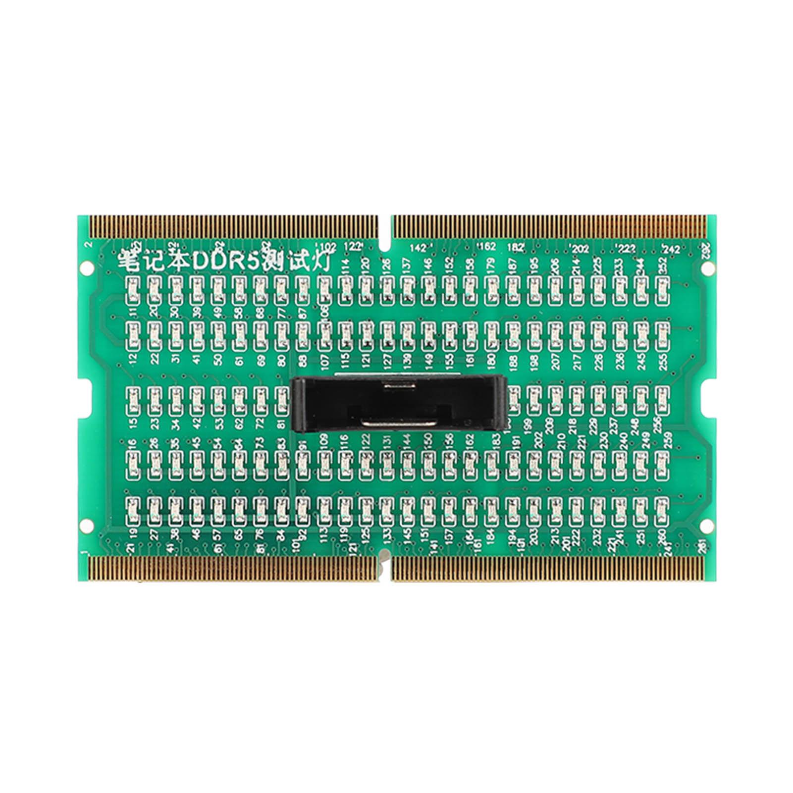

RAM Memory Slot Tester Card PCB Notebook Diagnostic Tester Card for DDR5 Interface материнська плата з