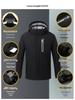 Smart Heated Hooded Ski Jacket - Warm, Thick Cotton for Winter Sports