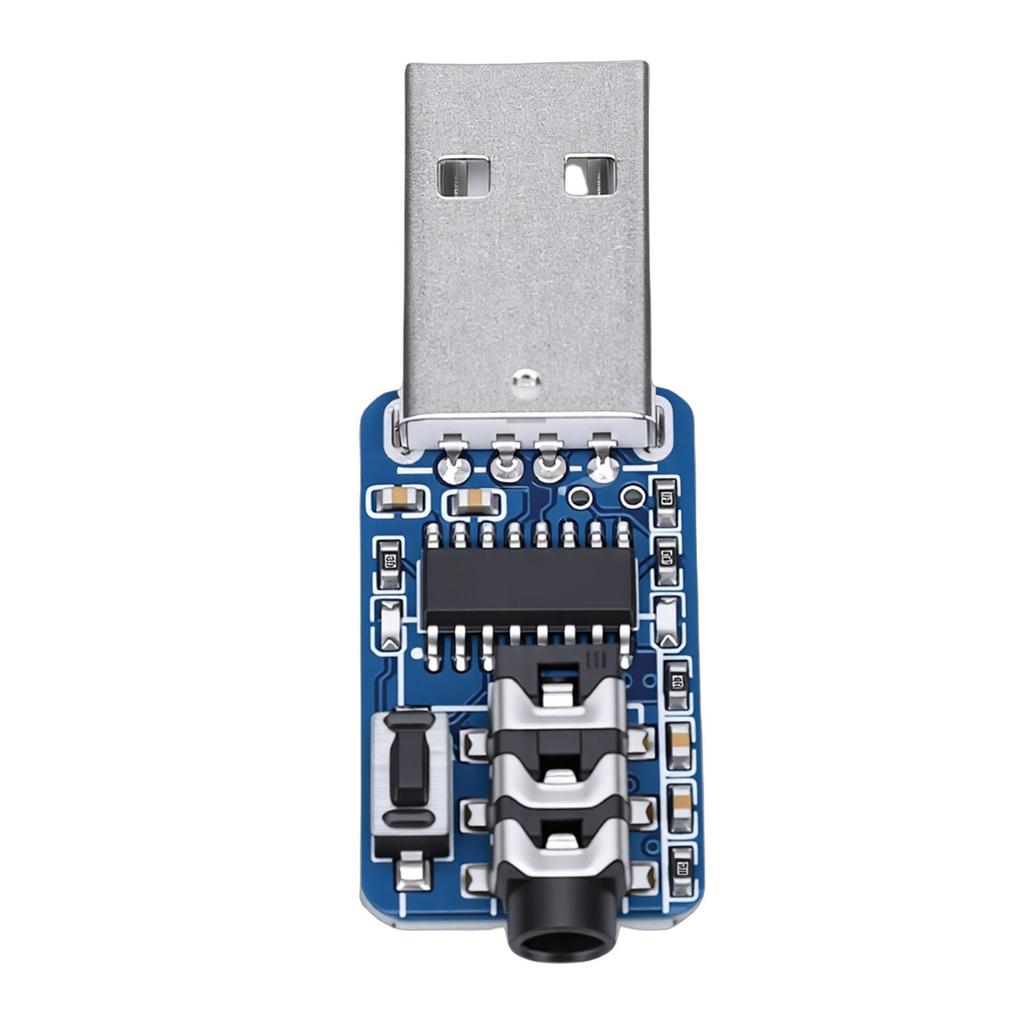 USB CW Taste Übungsgerät Morsecode Trainingsadapter für Amateur-Enthusiasten Unterstützt 3,5-mm-Stecker