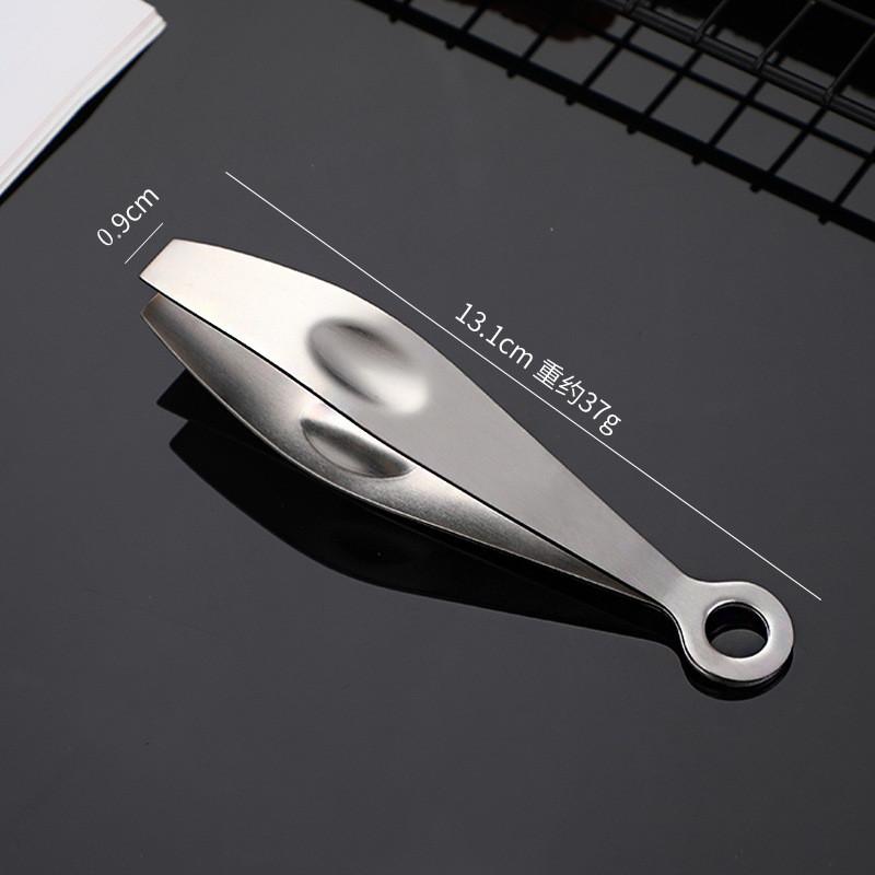 New Stainless Steel Fish Bone Tweezers Pincer Clip Puller Remover Tongs Fish Bone Plucking Clamp Kitchen Gadgets Seafood Tools