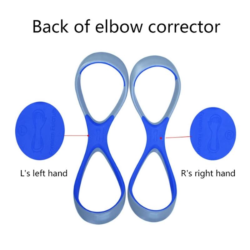 1 Pair High Quality Forearm Fulcrum Fin Corrective Freestyle Arm 8 Word Teaching High Elbow Swim Webbed Glove Swimming Equipment