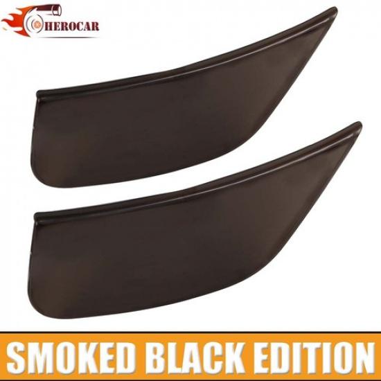 2PCS Driver Passenger Side Light Smoked Front Turn Singal Trim For Suburban 20+