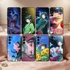Apothecary Diaries-Mao Mao Phone Case Black Silicone Soft For Samsung S25,S24,S21,S22,S23,S30,Ultra,S20,Plus,Fe,Lite