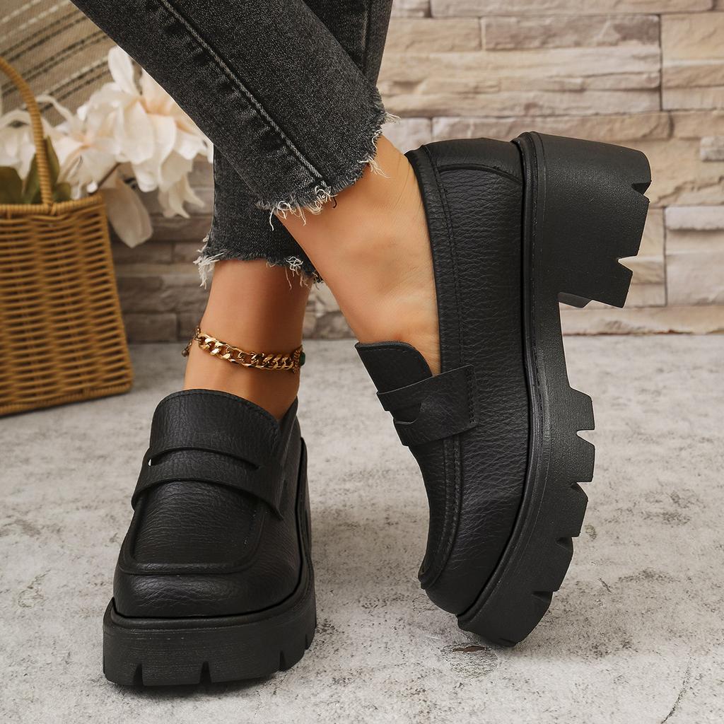 Spring/autumn Comfortable Anti Slip Casual Sports Shoes Fashionable New Style Thick Sole Sexy Plus Size Work Shoes for Women