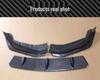 Carbon Fiber FD Style Three-Piece Front Lip Splitter for BMW 5 Series G30/G38