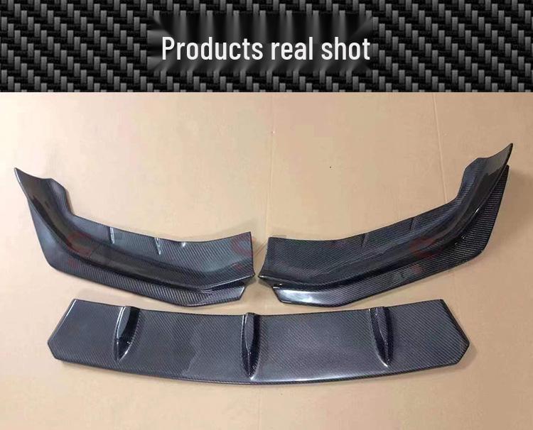 Carbon Fiber FD Style Three-Piece Front Lip Splitter for BMW 5 Series G30/G38