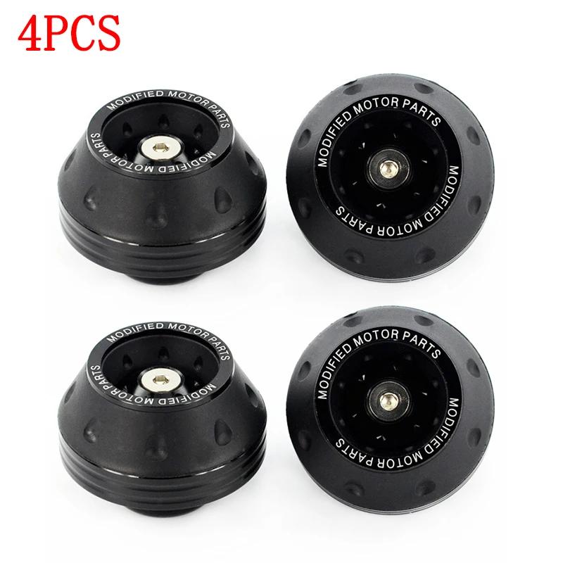 2PCS Motorcycle Crash Protector Wheel Protection Pads Motorbike Motocross Tire Frame Slider Colorful Moto Equipment Accessories