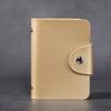 Hasp Leather 24 Slots Bits Business Card Bag Card Case Men Women ID Holders Bank Credit Card Organizer Bags Passport Card Wallet