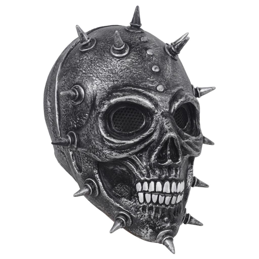 Rivet Skull Punk Style Halloween Mask for Role Play