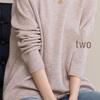 Moka Na Women's Long Sleeve Knit Sweater