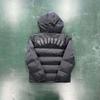 Trendy Brand Trapstar Grey Jacket with Small Logo, Thickened Cotton, Detachable Hood, Retro Couple Style