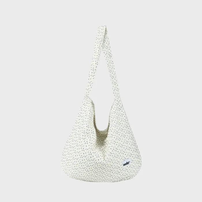 Little Flower Easy Bag (Ivory)