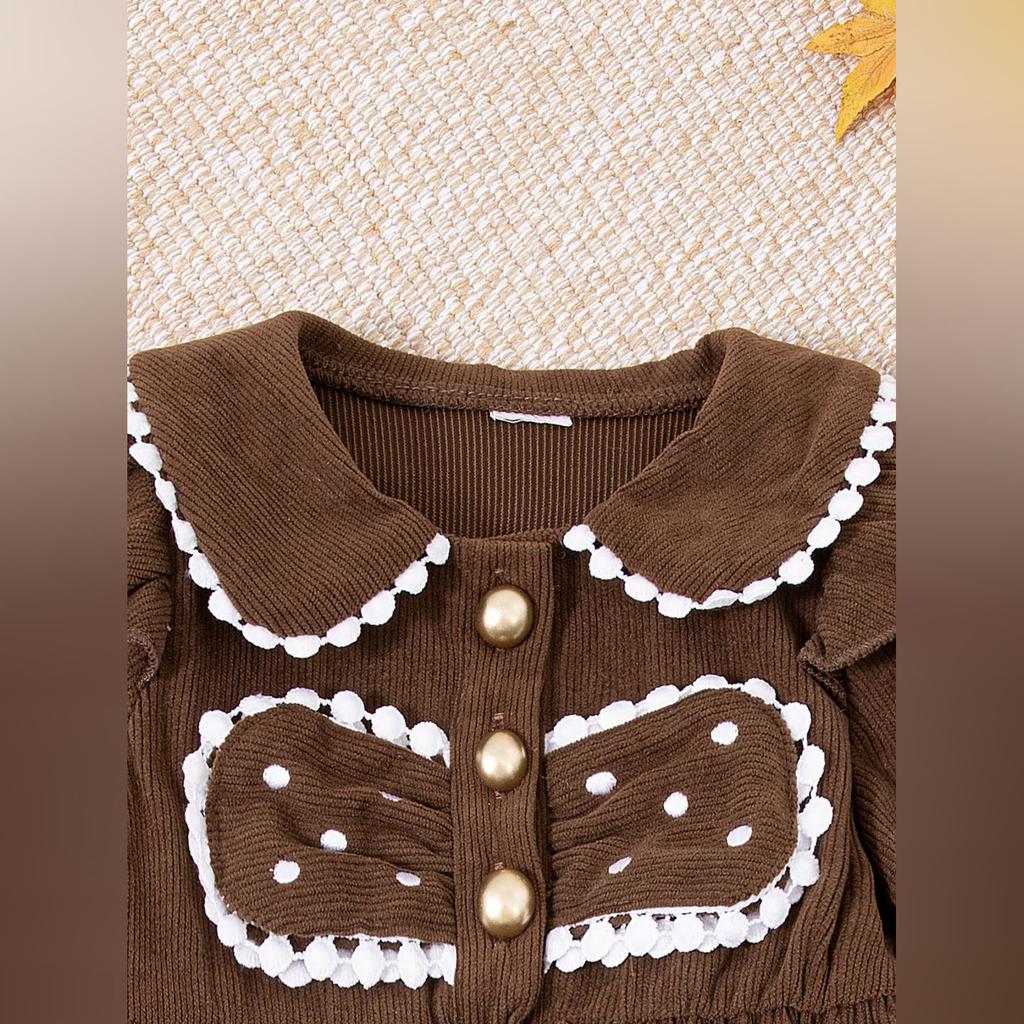 Barnas avslappede minimalistiske allsidige kjole