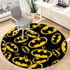 1pc Batman Office Round Area Rug, Under Office Chairs Bedroom Living Room Home Decor, Room Deco, Available In Various Sizes