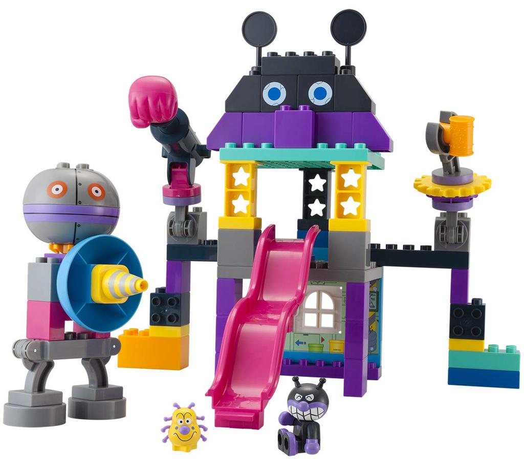 Blocklabo Blocklabo Anpanman Make a Baikin Dadandan Block Bucket Series [BANDAI] Jo!