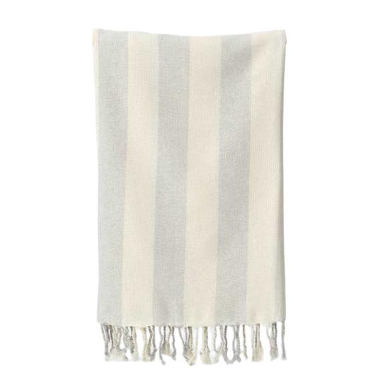 Turkish Beach Towel Striped Print Quick-Drying Sand-Free Large Size Thin Beach Towel Swimwear Accessory