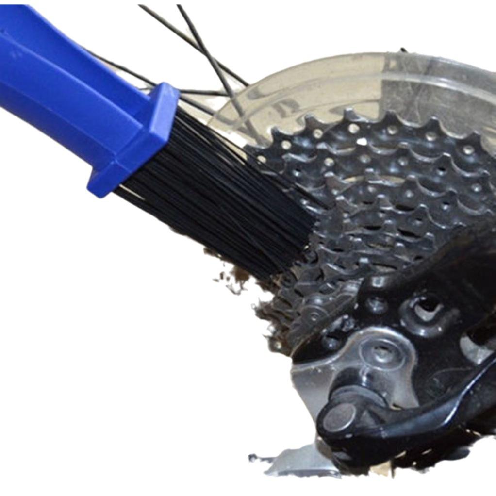 Zestaw Szczotek do Czyszczenia Łańcucha Rowerowego - Duże i Małe Narzędzie Kombinowane
