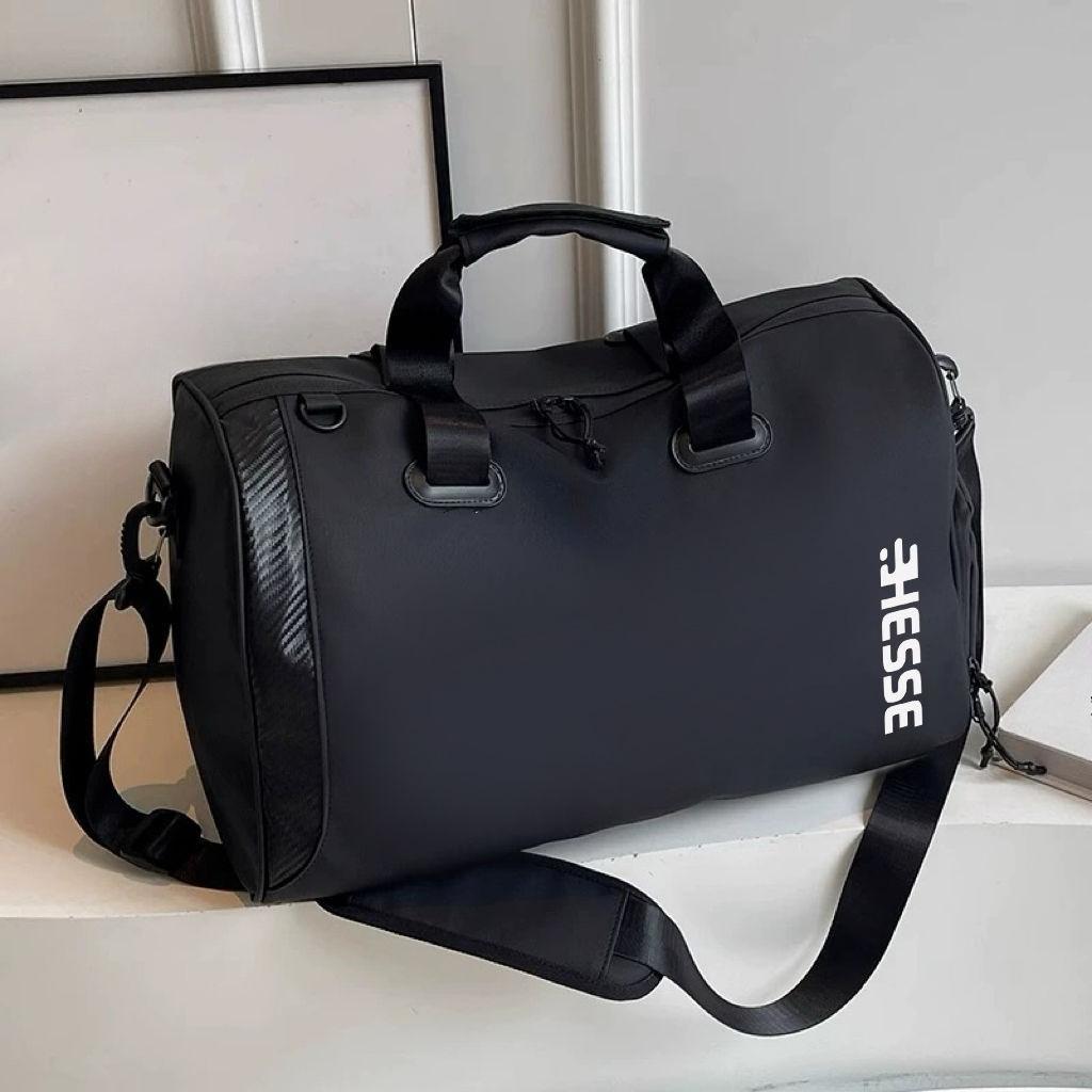 Short Trip Bag Large Capacity Handbag Big Travel Handbag Dry and Wet Separation Sports Cycling Storage Bag