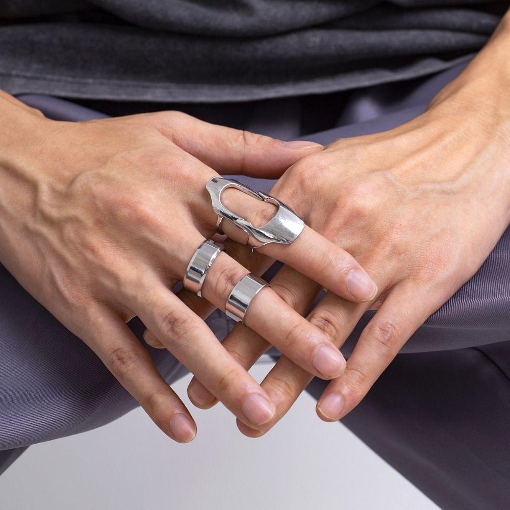 Jewelry Gift Punk Style Female Finger Rings Knuckle Rings Korean Style Rings Armor Joint Rings